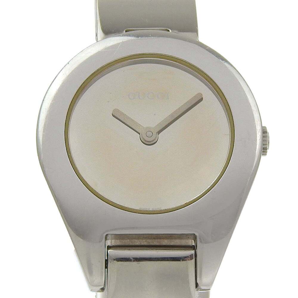 Gucci Silver Tone Minimalist Women's Bracelet Watch